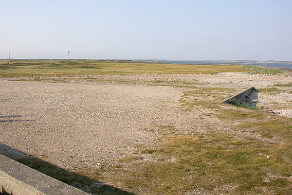 Agger Tange lige �st for f�rgelejet, 9. august 2007