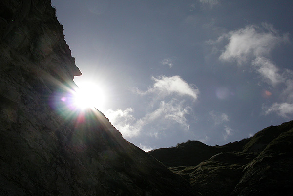 Bulbjerg i modlys, 9. september 2006